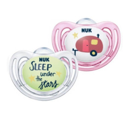 Chupete Silicona Nuk Hello Adventure 18-36 M 2 Uds.
