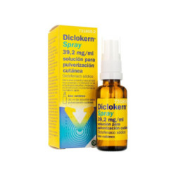 Diclokern spray 39,2 mg ml solucion para pulverizacion cutanea 1 frasco 30 ml 150 pulverizaciones