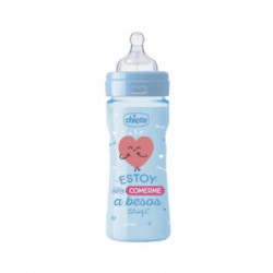 Biberon Chicco Mr Wonderful Sil 0M+ 250 Ml Baja