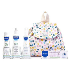 Mochila Little Moments Lunares Mustela