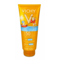 Leche Corporal Niños Rostro Y Cuerpo Spf 50 Vichy 300 Ml.