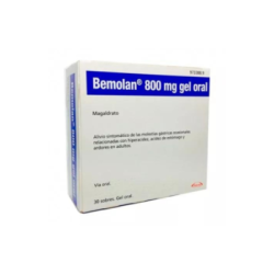 Bemolan 800 mg 30 sobres gel oral