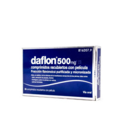 Daflon 500 mg 30 comprimidos recubiertos